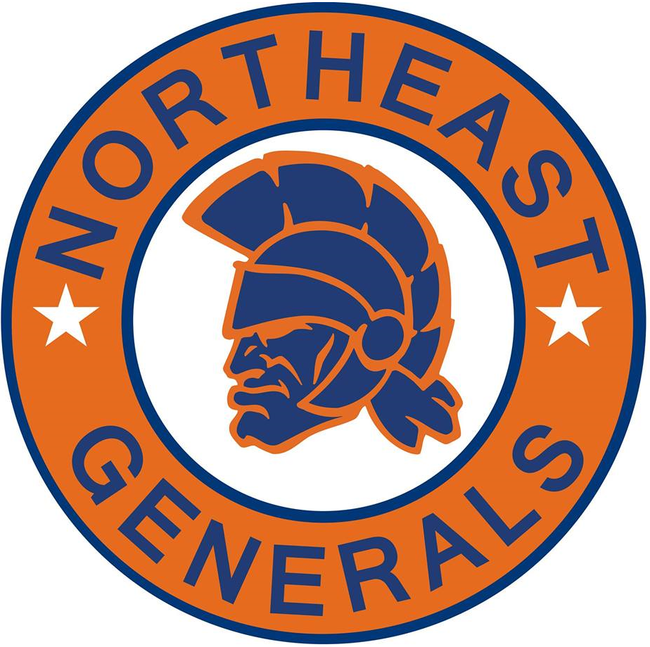 Northeast Generals 2016-Pres Primary Logo iron on heat transfer